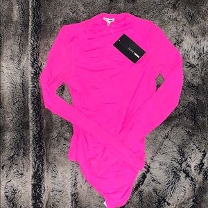 Neon Pink bodysuit